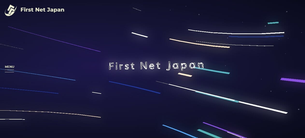 「株式会社ファーストネットジャパン」のトップ画面